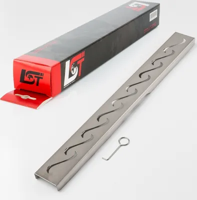 Produktbild von Duschrost Wellen Ablaufabdeckung Abdeckgitter für 600 x 70 mm Duschrinne