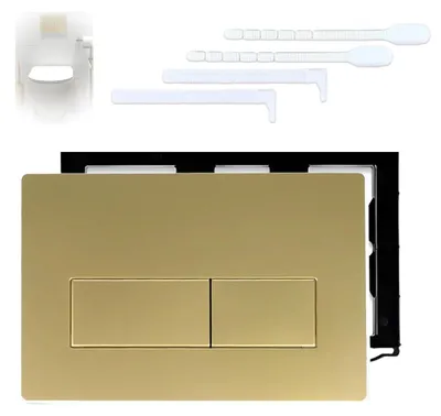 Produktbild von Toilettenspülplatte für Geberit - Kompatibel mit Sigma/Delta/BASIC