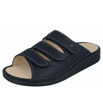 Produktbild von Finn Comfort Korfu night Herren Pantolette in Blau, Größe 40