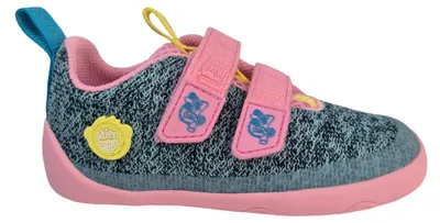 Produktbild von Affenzahn Knitt Happy Chamäleon Klettschuh Grün : 27