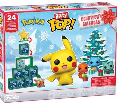Produktbild von Funko Bitty POP! Adventskalender Pokémon mit Mini-Sammelfiguren