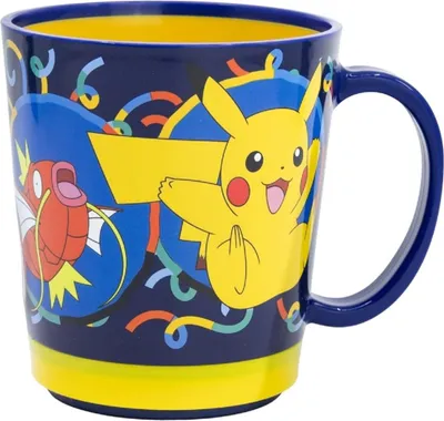 Image de Gobelet Pokemon anti-basculement PP 410 ml - Gobelet en plastique Drop Safe avec système Smartgrip