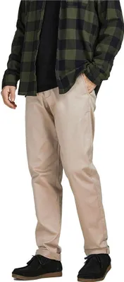 Produktbild von Jack & Jones 12205351, Chino, Erwachsener, Beige, Baumwolle, Elasthan, Nicht bleichen, Schonwaschgang (40°C)