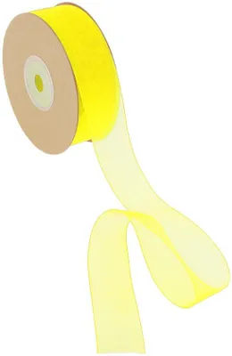 Imagen del producto de Cinta decorativa para bodas, 22,86 metros x 2,5 cm - Duradera, flexible, decoración blanca