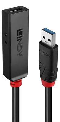 Produktbild von Lindy 43403, USB 3.2 Gen 1 (3.1 Gen 1) Type-C, USB 3.2 Gen 1 (3.1 Gen 1) Type-C, 5000 Mbit/s, Schwarz, Acrylnitril-Butadien-Styrol (ABS), Rundkabel