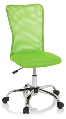 Obrázek produktu pro hjh OFFICE dětská otočná židle KIDDY NET I Dětská kancelářská židle, výškově nastavitelná, bez područek, síťovina