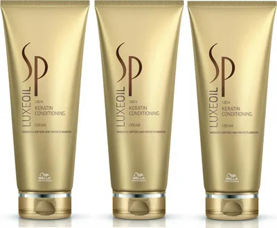 Immagine prodotto di Wella Sp Luxe Oil Crema condizionante alla cheratina 3x200ml