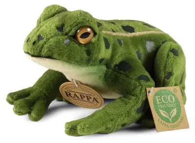 Image de Peluche Grenouille 19 Cm Ecologique