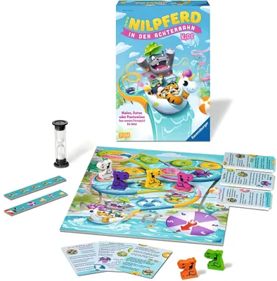 Produktbild von Das Nilpferd in der Achterbahn Kids Ravensburger 22361