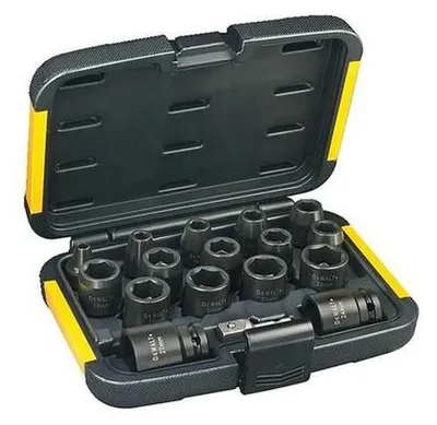 DEWALT Schlagschrauber-Nuss-Set 17-teilig DT7506-QZ 1/2"