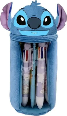 Productafbeelding van Disney Stitch hartvormige viltstiftenset van plastic
