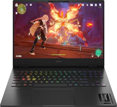 Image de HP OMEN Transcend 16-u1797ng 16" 2024 2.5K i9-14900HX 32 GB / 1 TB SSD RTX4070 W11H QWERTZ Schwarz Renew 1 TB schwarz