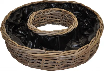 Obrázek produktu pro Ratanový truhlík Kolo ratan kubu průměr 50 cm
