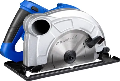 Produktbild von Kinzo Kreissäge - 230V - Blau - mit Parallelführung - Laminatschneider