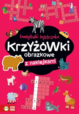 Obrázok produktu pre Krzyżówki obrazkowe Łamigłówki Książka