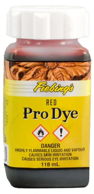 Produktbild von Fiebings Profi Lederfarbe auf Alkoholbasis Rot 118ml