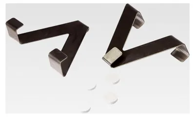 Produktbild von Haken-Set Easy-Fix (2 Stück), 7 x 10 x cm, Metall