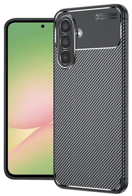 Zdjęcie produktu dla Techsuit CarbonFiber etui na Samsung Galaxy A56 5G – czarne
