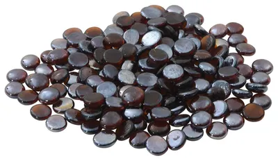 Productafbeelding van vidaXL Glazen knikkers, 17-19 mm, amberkleurig