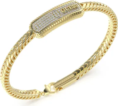 Obrázok produktu pre Náramky s platničkou Guess Gold Collection - muž
