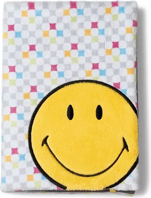 Produktbild von Nici Blankbuch A5 Smiley mit abnehmbarem Plüscheinband, 38181