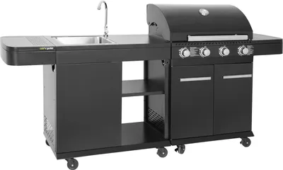 Image de Cuisine extérieure modulable FYRA - 4 brûleurs