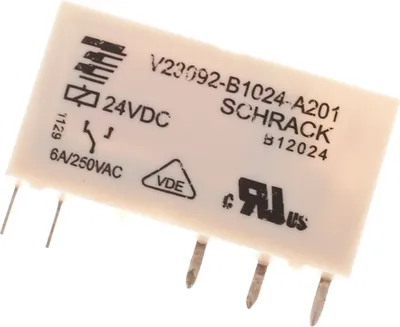 Produktbild von TE Connectivity Schrack V23092-B1024-A201 Relais 24VDC 6A 5 Pin#717979