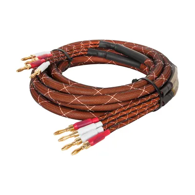 Zdjęcie produktu dla Kabel głośnikowy 5.0 m Kruger&Matz z wtykami banan