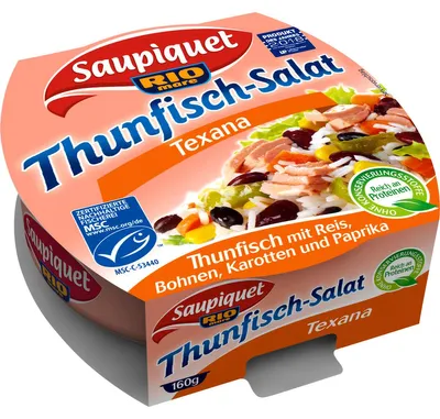 Immagine prodotto di Saupiquet Thunfisch Salat Texana MSC (160 g)