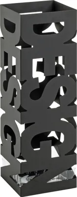 Produktbild von HAKU Schirmständer schwarz - Metall, B/H/T: 16x48x16 cm