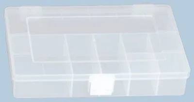 Produktbild von hünersdorff 603600, Aufbewahrungsbox, Transparent, Rechteckig, Polypropylen (PP), Einfarbig, Polypropylen