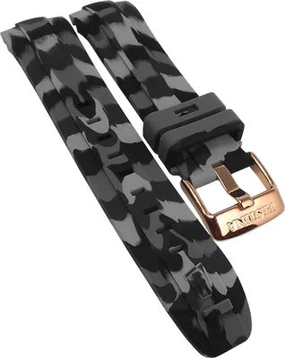 Produktbild von Festina Uhrenarmband Kautschuk camouflage schwarz/grau F20548/1