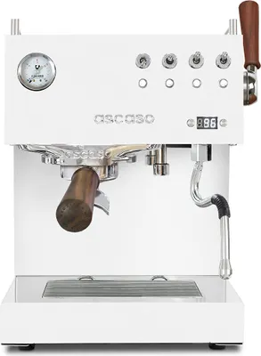 Produktbild von ASCASO FACTORY STEEL DUO PLUS, Espressomaschine, 2 l, Gemahlener Kaffee, 2000 W, Weiß