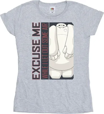 Produktbild von Disney - "Big Hero 6 Excuse Me Some Air" T-Shirt für Damen BI13310 (XL) (Grau)