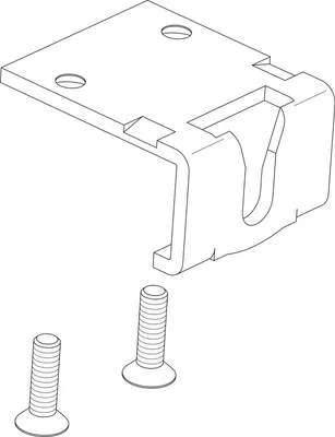 Produktbild von Kupplungswinkel HAUTAU ZV/F zu Primat kompakt 195, silber eloxiert, 1 Stk