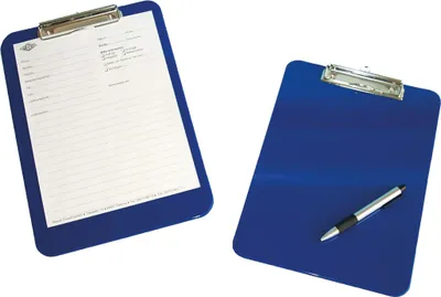 Produktbild von WEDO Klemmbrett 57603 A4 22,7x31,7cm blau