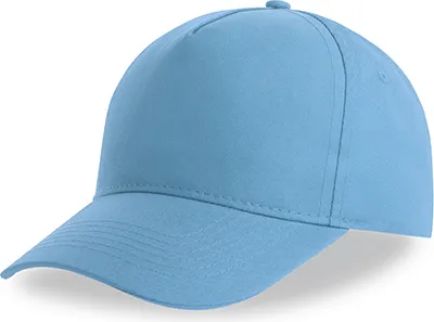Immagine prodotto di Atlantis RECF | Recy Five Cap Cappellino da baseball in poliestere riciclato - Colore: Azzurro - Taglia: Unica