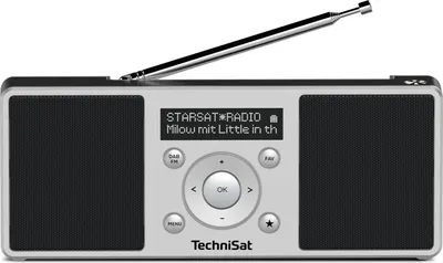 Zdjęcie produktu dla TechniSat DIGITRADIO 1 S, Przenośny, Analogowe i cyfrowe, DAB+, FM, VHF, 87,5 - 108 MHz, 2 W, OLED