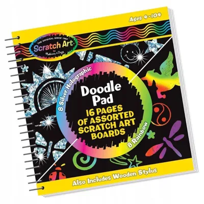 Obrázek produktu pro Melissa & Doug Sada pro tvoření - Přátelství, zdrapovací obrázky