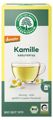 HERBATKA RUMIANKOWA DEMETER BIO (20 x 1,5 g) 30 g - LEBENSBAUM