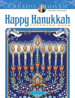 Produktbild von Creative Haven Happy Hanukkah Coloring Book