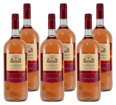 Produktbild von Ca´ Ernesto Valdadige Rosato DOC -trocken- (6 x 1,5L)