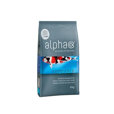 Produktbild von alpha complete Koifutter Teichfutter 4kg 3mm