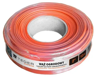 Productafbeelding van Tuinslang - Aansluiting voor dompelpompen, diameter 2 inch. 10 meter, merk Teger
