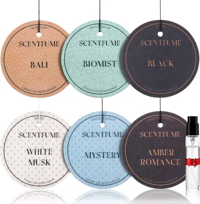 Produktbild von Scentfume Auto Lufterfrischer 2 ml | Premium Duft Spray & Car Diffuser