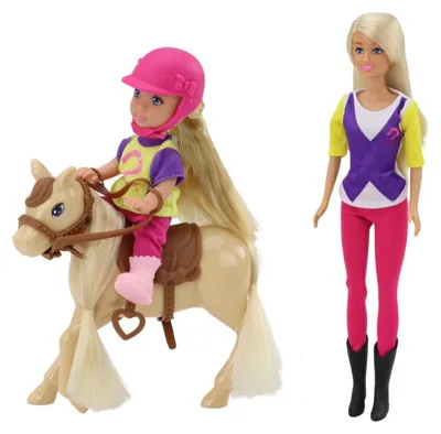 Immagine prodotto di Set di bambole Anlily con stalla per bambini e pony