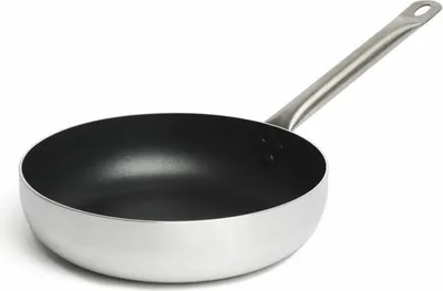 Produktbild von Comas Tiefe Bratpfanne Croscat Induktion, Pfanne, Aluminium, Silber, Schwarz, 24 cm, 10897