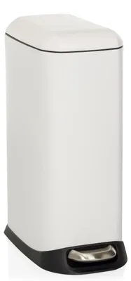 Obrázok produktu pre hjh OFFICE odpadkový kôš 20 litrov CLEAN SLIM odpadkový kôš na triedenie odpadu obdĺžnikový pre kuchyňu, kanceláriu so stupienkom 56,0 x 34,0 x 22,0 cm