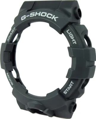 Produktbild von Casio Bezel | Lünette Ersatzteil Resin grau für G-Shock GBD-800-8ER
