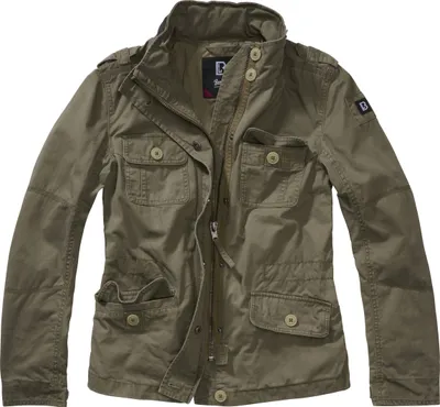 Produktbild von Brandit Britannia Jacke Grün L Frau Grün L